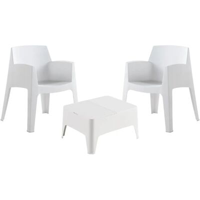 Conjunto de Muebles de Jardín SHAF Sp Berner Costa Blanco Conjunto de Muebles de Jardín SHAF Sp Berner Costa Blanco