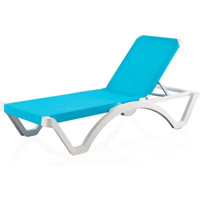 SHAF Silla de jardín Mykonos azul - Muebles de jardín SHAF Silla de jardín Mykonos azul - Muebles de jardín