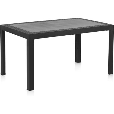 Mesa de Jardín Dream Antracita - Resistente a la Intemperie Mesa de Jardín Dream Antracita - Resistente a la Intemperie