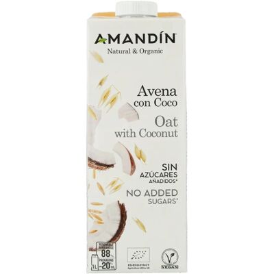 Bebida orgánica de coco y avena - Coco - Avena - Bebida Bebida orgánica de coco y avena - Coco - Avena - Bebida