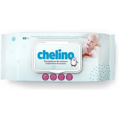 Chelino Baby Feuchttücher - 60 Stück - Sensitiv & Hydratisierend Chelino Baby Feuchttücher - 60 Stück - Sensitiv & Hydratisierend