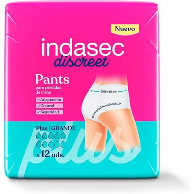 Indasec Large Size Incontinence Nappies - Nappies Indasec Large Size Incontinence Nappies - Nappies