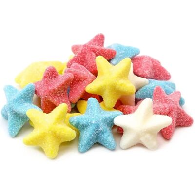 Fini - Bonbons en forme d'étoile de mer enrobés de sucre - 1 kg - Publicité Fini - Bonbons en forme d'étoile de mer enrobés de sucre - 1 kg - Publicité