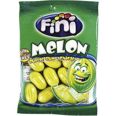 Fini Chewing-gum Melon Sans Gluten - 100g - Publicité Fini Chewing-gum Melon Sans Gluten - 100g - Publicité