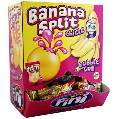 Marque - Modèle - Chewing-gum Banana Split - Chewing-gum - Publicité Marque - Modèle - Chewing-gum Banana Split - Chewing-gum - Publicité