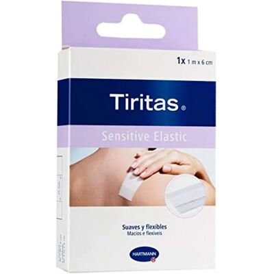 Hartmann Brand Sensitive Elastic Band-Aids 6cmx1m - First Aid Hartmann Brand Sensitive Elastic Band-Aids 6cmx1m - First Aid