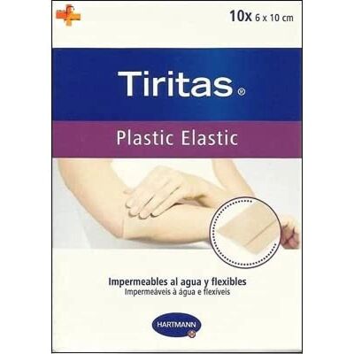 Hartmann Elastic Plasters 6x10cm - 10 Units Hartmann Elastic Plasters 6x10cm - 10 Units