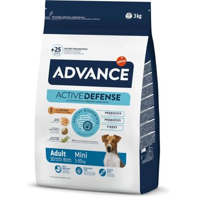 Advance Mini Adult Kyckling & Ris Hundfoder - 3 kg Advance Mini Adult Kyckling & Ris Hundfoder - 3 kg