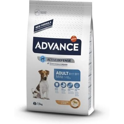 Nourriture pour chiens Advance Mini Adult - Petite race, Haute en protéines, DHA - Publicité Nourriture pour chiens Advance Mini Adult - Petite race, Haute en protéines, DHA - Publicité