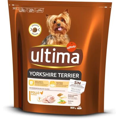 Cibo Yorkshire Terrier Ultima - 800g Cibo Yorkshire Terrier Ultima - 800g