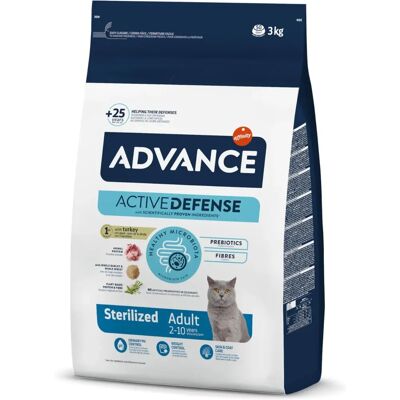 Advance Esterilizado Peru & Cevada - Ração para Gatos - 3 Kg Advance Esterilizado Peru & Cevada - Ração para Gatos - 3 Kg