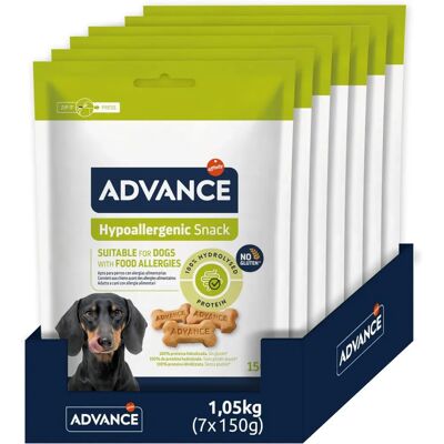 Collation hypoallergénique Advance pour Chien - Pack 7 x 150g - Publicité Collation hypoallergénique Advance pour Chien - Pack 7 x 150g - Publicité