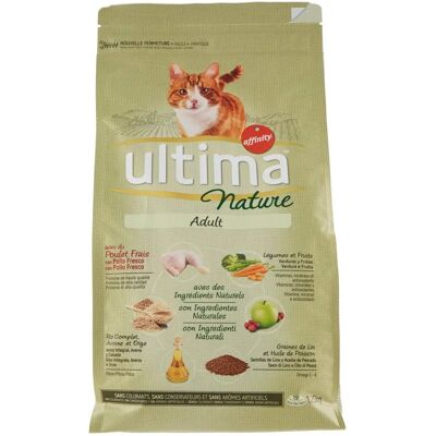 Affinity Ultima Cat Nature Frango - Ração seca completa para gatos adultos Affinity Ultima Cat Nature Frango - Ração seca completa para gatos adultos