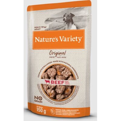 Nature's Variety Mini Carne de Vaca Paté - Sem Cereais, Refeição Completa Nature's Variety Mini Carne de Vaca Paté - Sem Cereais, Refeição Completa