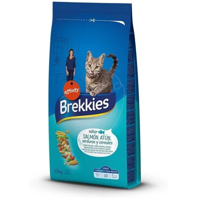 Karma dla kotów Affinity Brekkies Łosoś i Tuńczyk - 2x15kg Karma dla kotów Affinity Brekkies Łosoś i Tuńczyk - 2x15kg