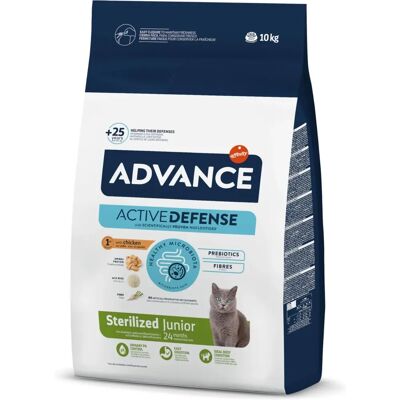 Pacote Advance Sterilized - Comida para gatos jovens 10kg Pacote Advance Sterilized - Comida para gatos jovens 10kg