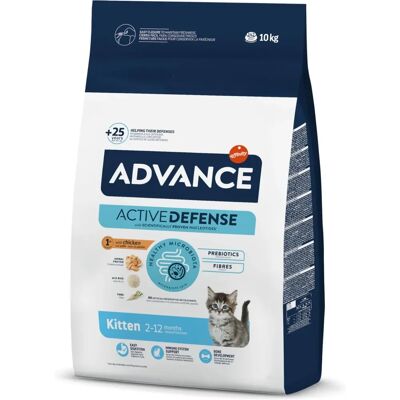 Advance Kitten Poulet Riz 10 KG - Nourriture pour Chatons - Publicité Advance Kitten Poulet Riz 10 KG - Nourriture pour Chatons - Publicité