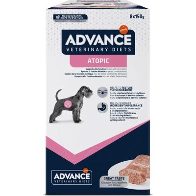 Advance Veterinaire Dieet - Atopisch Hondvoeding - 8 zakjes 150g Advance Veterinaire Dieet - Atopisch Hondvoeding - 8 zakjes 150g
