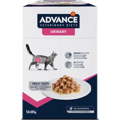 Advance Veterinary Diet Cat Urinary 12X85g Advance Veterinary Diet Cat Urinary 12X85g