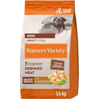 Karma dla psów mini dorosłych z kurczakiem Nature’s Variety Karma dla psów mini dorosłych z kurczakiem Nature’s Variety