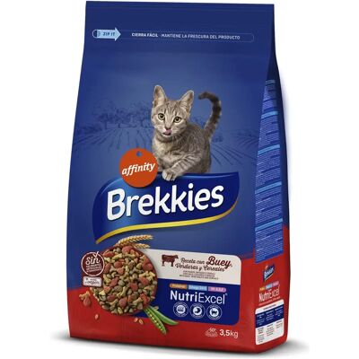 Nourriture pour Chats Brekkies Bœuf - Légumes & Céréales - 3,5kg Nourriture pour Chats Brekkies Bœuf - Légumes & Céréales - 3,5kg