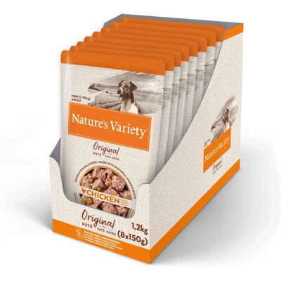 Nature's Variety Mini Kip Graanvrij hondenvoer - 8 x 150 g Nature's Variety Mini Kip Graanvrij hondenvoer - 8 x 150 g