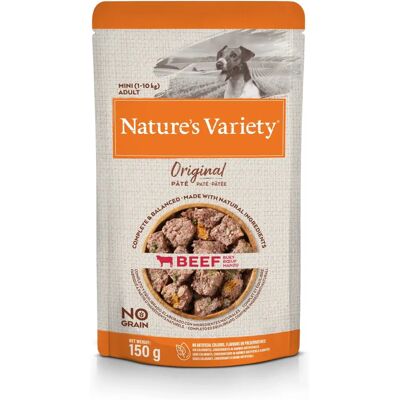 Nature's Variety Original Paté No Grain - Mini, wołowina - Karma dla psa Nature's Variety Original Paté No Grain - Mini, wołowina - Karma dla psa