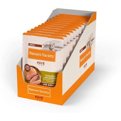Nature’s Variety Graanvrije Kat Paté 24x70g - Hoogwaardige natuurlijke ingrediënten Nature’s Variety Graanvrije Kat Paté 24x70g - Hoogwaardige natuurlijke ingrediënten