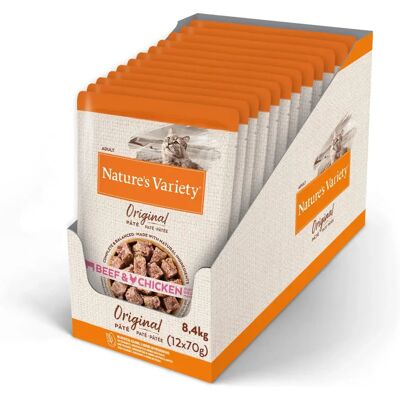 Nature's Variety Paté Zonder Graan - Natvoer voor Katten Nature's Variety Paté Zonder Graan - Natvoer voor Katten