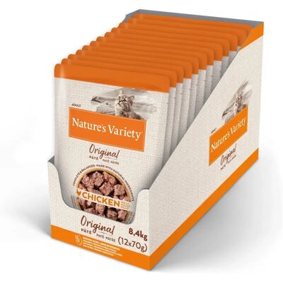 Nature’s Variety Kattenvoer - Graanvrij, Meerdere Smaken, 24x70g Nature’s Variety Kattenvoer - Graanvrij, Meerdere Smaken, 24x70g