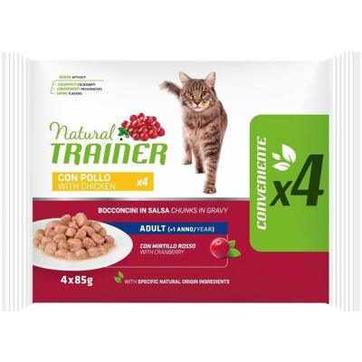 Cibo umido naturale per gatti adulti - Pollo, pesce, alto contenuto proteico Cibo umido naturale per gatti adulti - Pollo, pesce, alto contenuto proteico