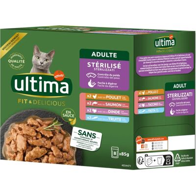 Ultima Marque Modèle - Nourriture Humide pour Chats Stérilisés Ultima Marque Modèle - Nourriture Humide pour Chats Stérilisés
