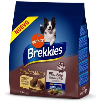 Alimento seco Brekkies Tenderissimo - Res, Verduras y Trigo - 2,5kg Alimento seco Brekkies Tenderissimo - Res, Verduras y Trigo - 2,5kg
