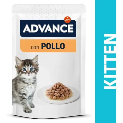 Advance Kitten Frango em Molho - 85g Advance Kitten Frango em Molho - 85g