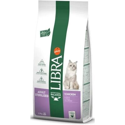 Ração para Gatos Esterilizados Libra Frango e Cevada - 12 KG Ração para Gatos Esterilizados Libra Frango e Cevada - 12 KG