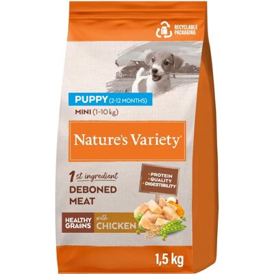 Nature's Variety Healthy Grains Puppy Mini com Frango - Ração para cães Nature's Variety Healthy Grains Puppy Mini com Frango - Ração para cães