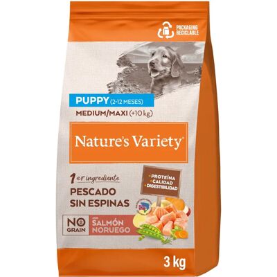Nature's Variety No Grain Valpfoder Medium/Maxi - Lax 3 kg Nature's Variety No Grain Valpfoder Medium/Maxi - Lax 3 kg