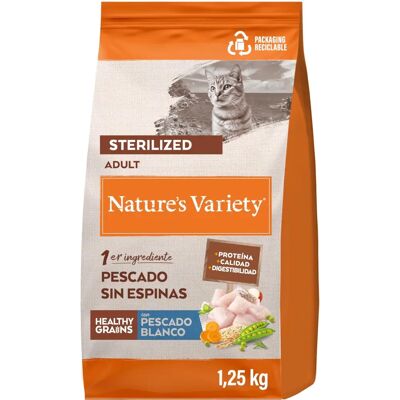 Alimento para Gatos Sterilizados de Granos Saludables de Nature’s Variety - 1,25kg Alimento para Gatos Sterilizados de Granos Saludables de Nature’s Variety - 1,25kg