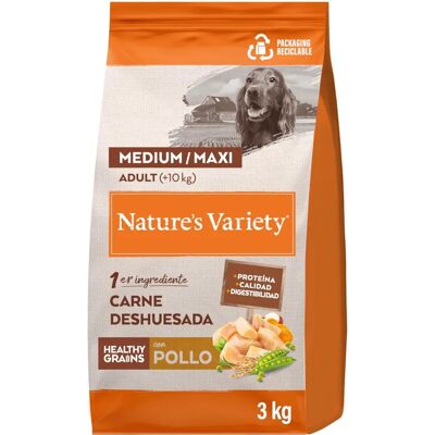 Nature's Variety Hondenvoer - Kip Medium/Maxi 3kg Nature's Variety Hondenvoer - Kip Medium/Maxi 3kg