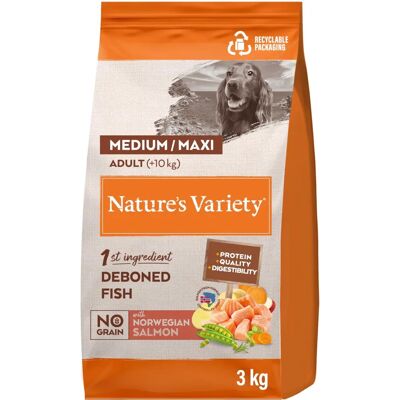 Nature's Variety Sem Cereais Salmão para Cães - Ração para cães Nature's Variety Sem Cereais Salmão para Cães - Ração para cães
