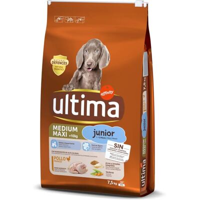 Pienso Para Perros ULTIMA - Pollo y Arroz - 7.5 Kg Pienso Para Perros ULTIMA - Pollo y Arroz - 7.5 Kg
