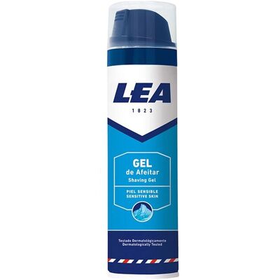LEA 3.001 Barbergel for menn - sensitiv hud - 200 ml LEA 3.001 Barbergel for menn - sensitiv hud - 200 ml