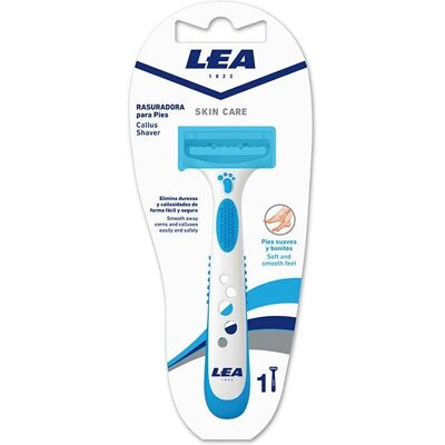 LEA - Skin Care Foot Shaver - Blue - White - Foot Shaver LEA - Skin Care Foot Shaver - Blue - White - Foot Shaver