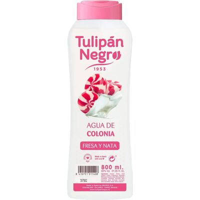 Tulipan Negro Eau de Cologne Fresa y Nata - 800ml Tulipan Negro Eau de Cologne Fresa y Nata - 800ml