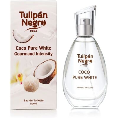 Tulipán Negro Coco Pure White - Eau de Toilette 50ml - Parfum unisexe Tulipán Negro Coco Pure White - Eau de Toilette 50ml - Parfum unisexe