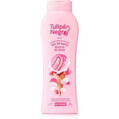 Gel de Baño Fresa Tulipán Negro - Hidratante y Cremoso - 650ml Gel de Baño Fresa Tulipán Negro - Hidratante y Cremoso - 650ml
