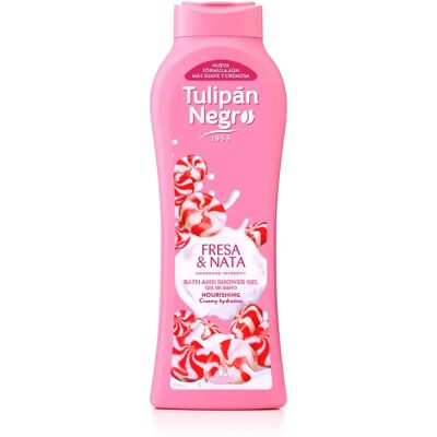 Tulipan Negro Erdbeer & Milch Duschgel - Duschgel Tulipan Negro Erdbeer & Milch Duschgel - Duschgel