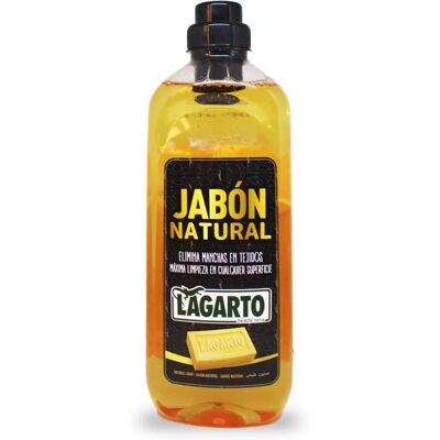 Jabón Líquido Natural Lagarto - 1L para Todo Tipo de Tejidos y Superficies Jabón Líquido Natural Lagarto - 1L para Todo Tipo de Tejidos y Superficies