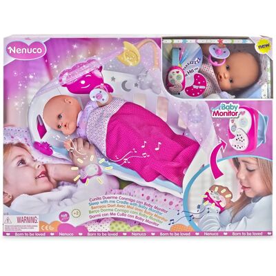 Poupée Nenuco avec Veilleuse et Moniteur - 35cm - Publicité Poupée Nenuco avec Veilleuse et Moniteur - 35cm - Publicité