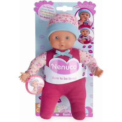 Famosa Nenuco Bebis - Mjuk och Tofackspråkig 25cm Famosa Nenuco Bebis - Mjuk och Tofackspråkig 25cm